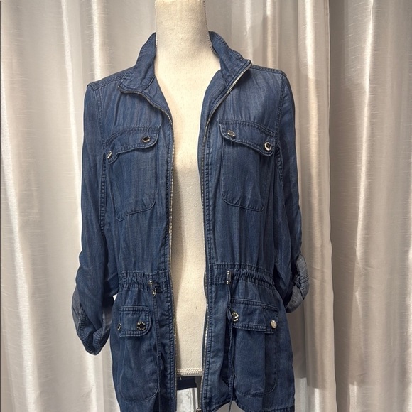 Calvin Klein Denim Jacket - Blue - Picture 9 of 10